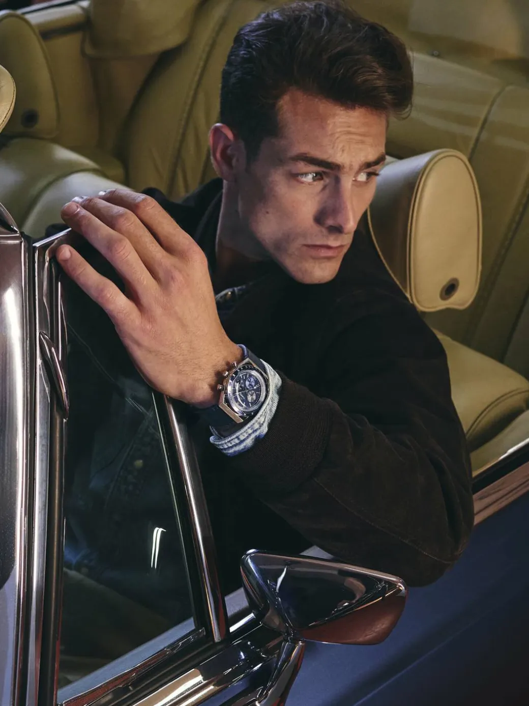 Orologio Q Diver Inspired Chronograph TW2Y36100 Blu scuro