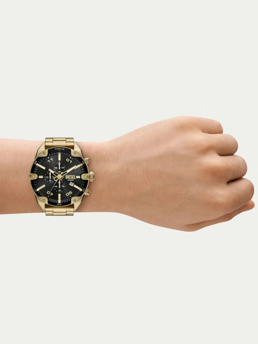 Orologio Spiked DZ4678 Oro