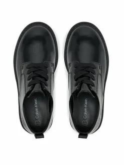 Oxfords Low Cut Lace-Up Shoe V3X4-83182-1453 S Nero