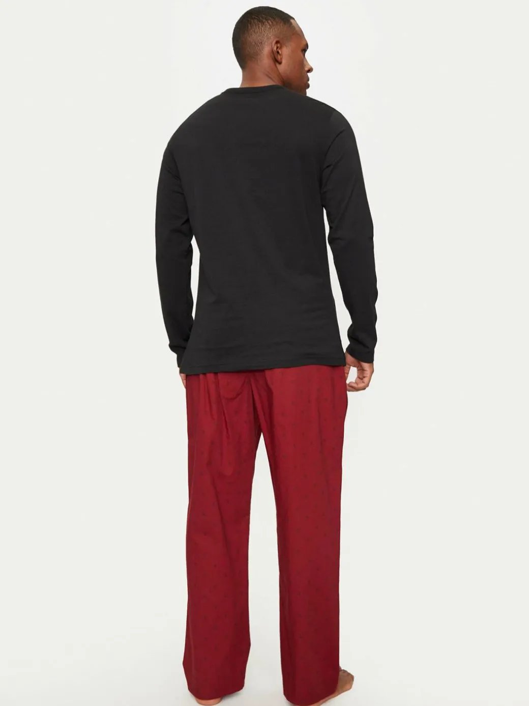 Pantalone del pigiama 000NM2781E Rosso Relaxed Fit