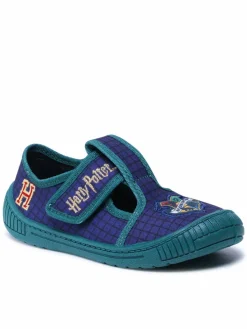 Pantofole AW22-058WBHP1 Blu scuro