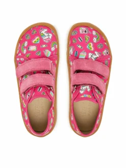 Pantofole Barefoot Canvas G1700440-10 D Rosa