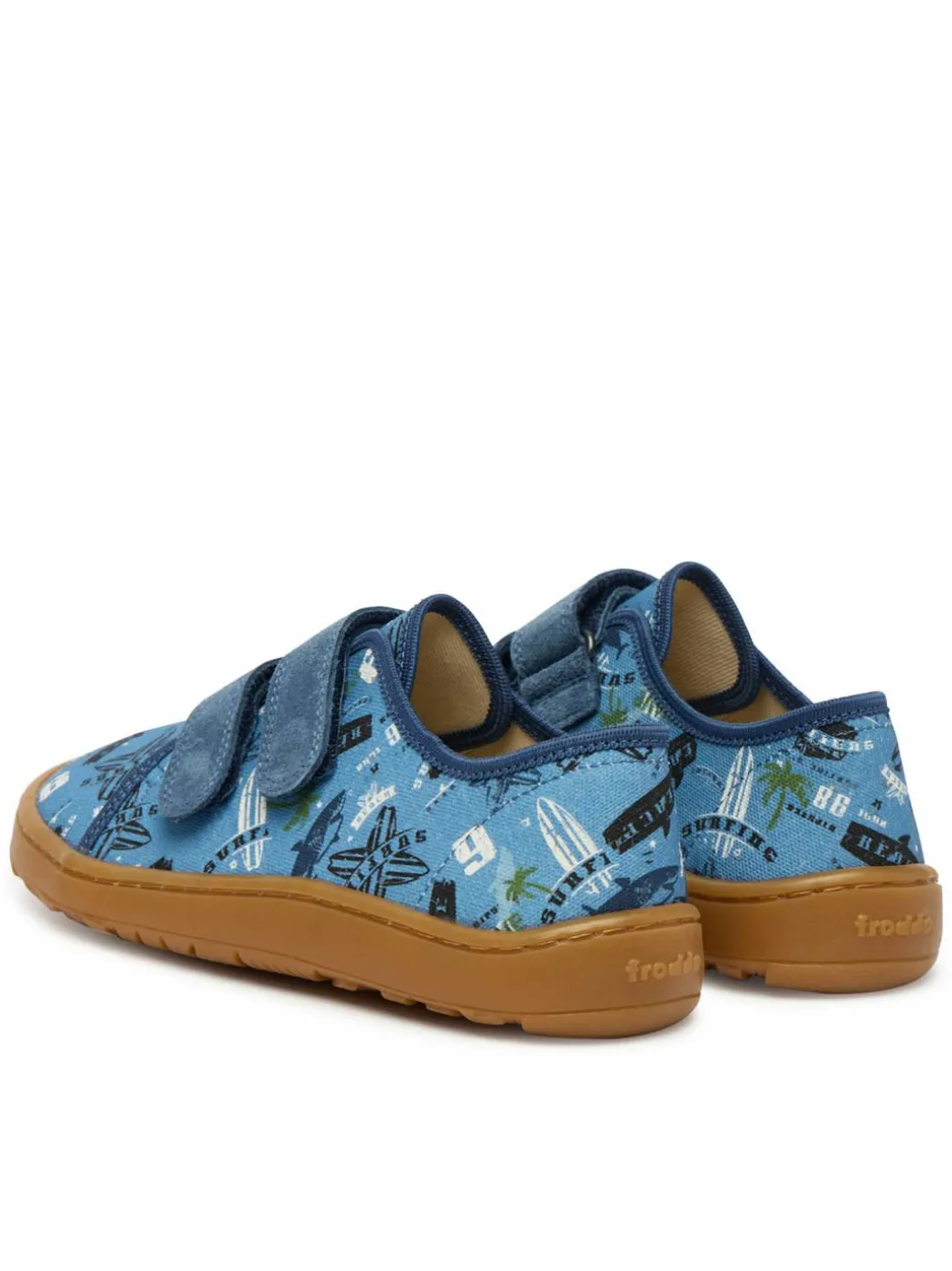 Pantofole Barefoot Canvas G1700440-6 D Blu
