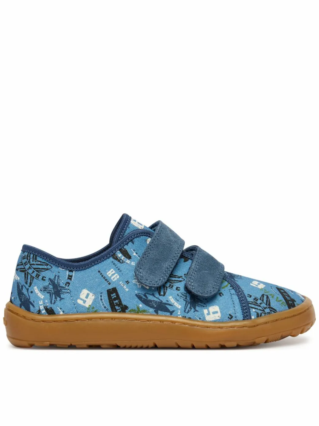 Pantofole Barefoot Canvas G1700440-6 D Blu
