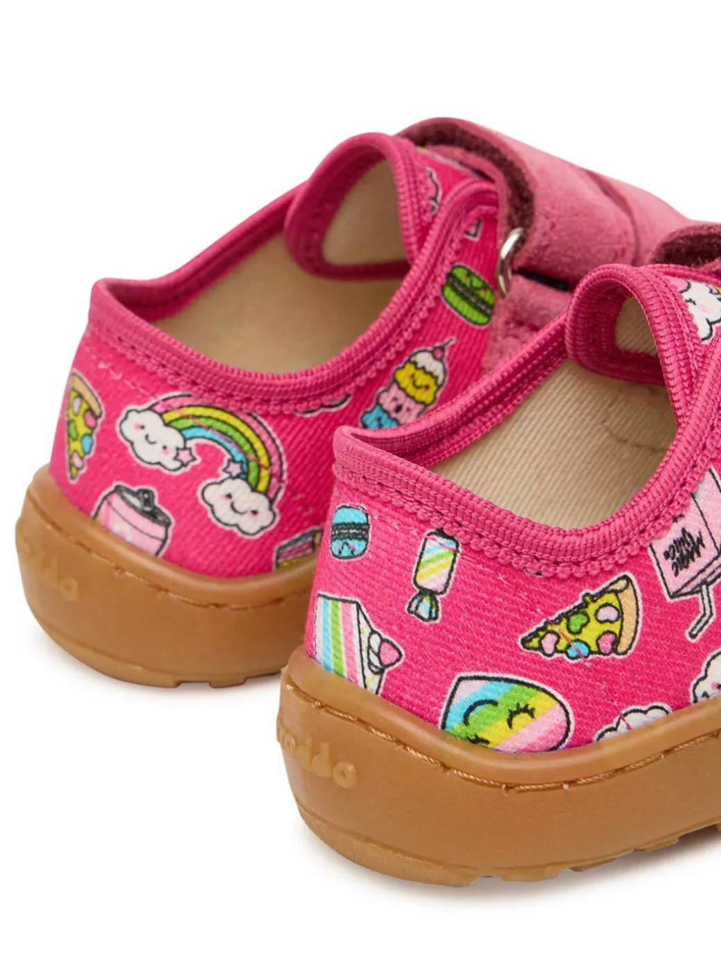Pantofole Barefoot Canvas G1700440-10 M Rosa