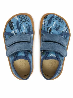 Pantofole Barefoot Canvas G1700440-6 M Blu