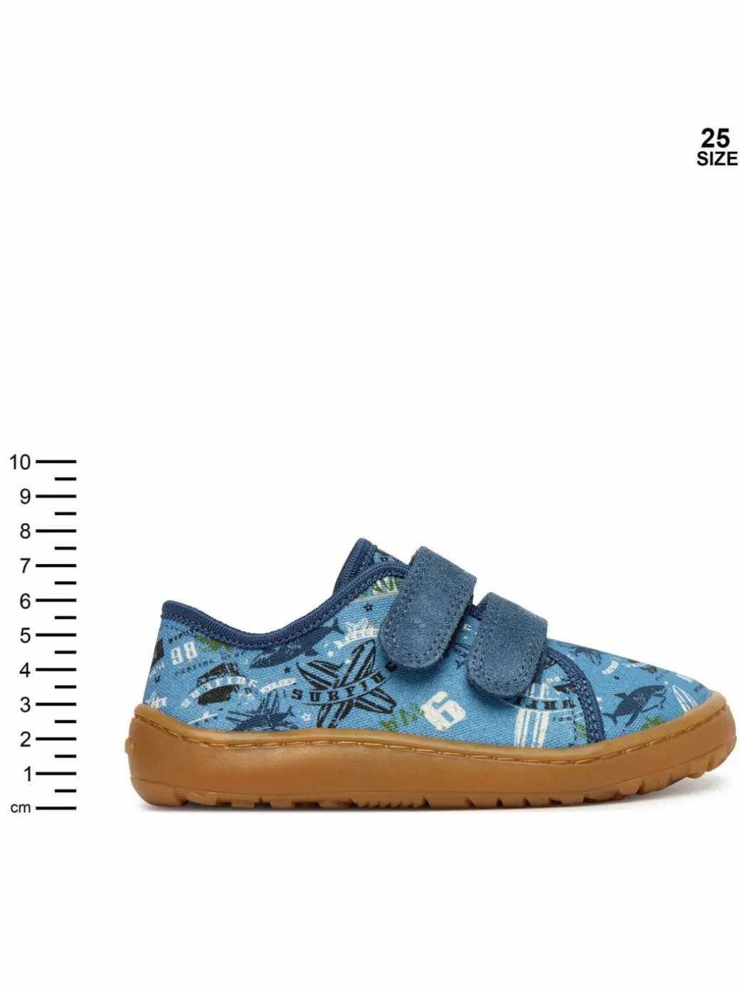 Pantofole Barefoot Canvas G1700440-6 S Blu