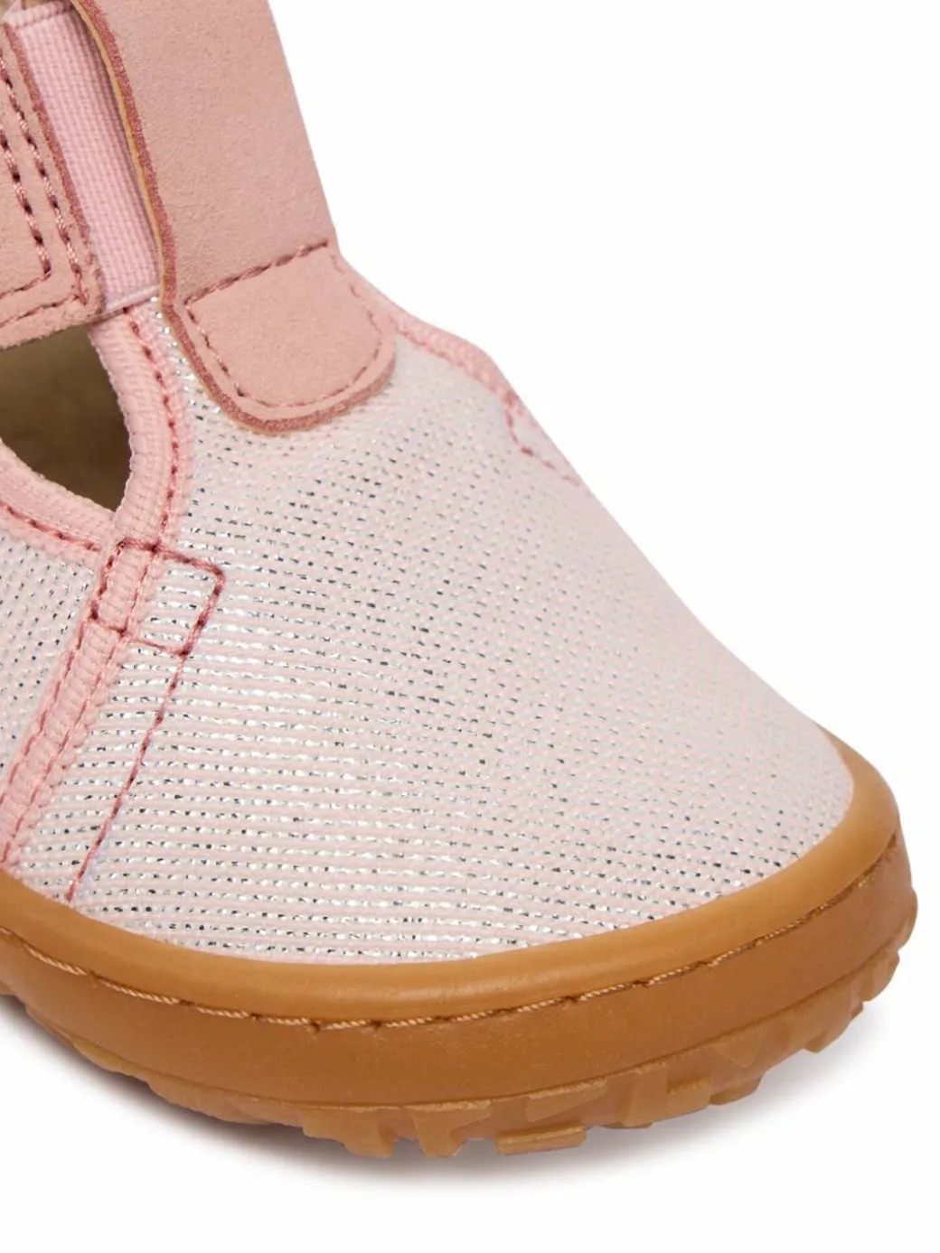 Pantofole Barefoot Canvas T-Bar G1700439-2 M Rosa