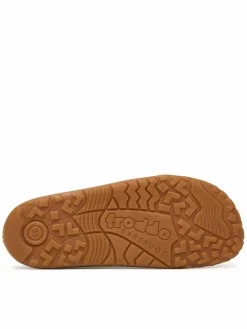 Pantofole Barefoot Canvas T-Bar G1700439 D Blu scuro