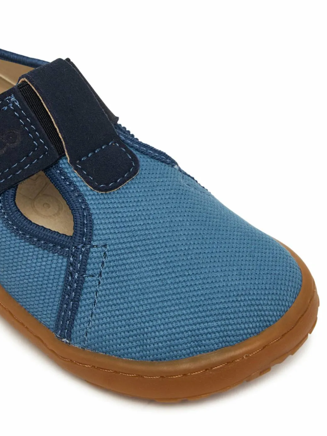 Pantofole Barefoot Canvas T-Bar G1700439-1 M Blu