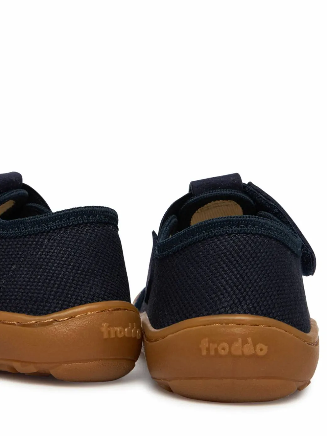 Pantofole Barefoot Canvas T-Bar G1700439 M Blu scuro