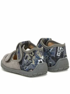 Pantofole Classic Slippers G1700412-4 M Grigio