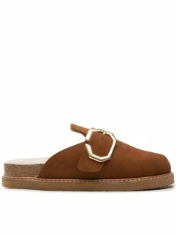 Pantofole Grisel G104531 Marrone