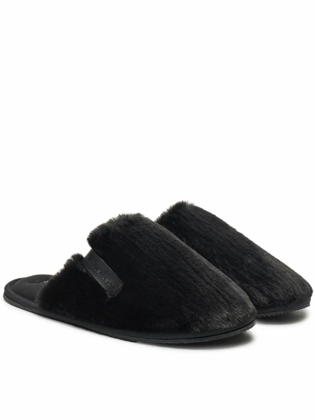 Pantofole Hotel Slipper Fur After Glow YW0YW01593 Nero