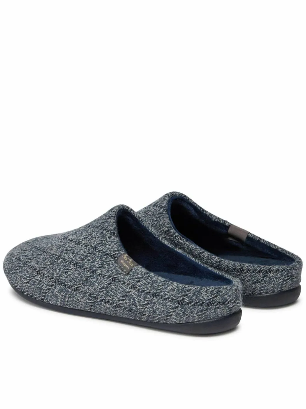 Pantofole Nauel-Km Blu scuro