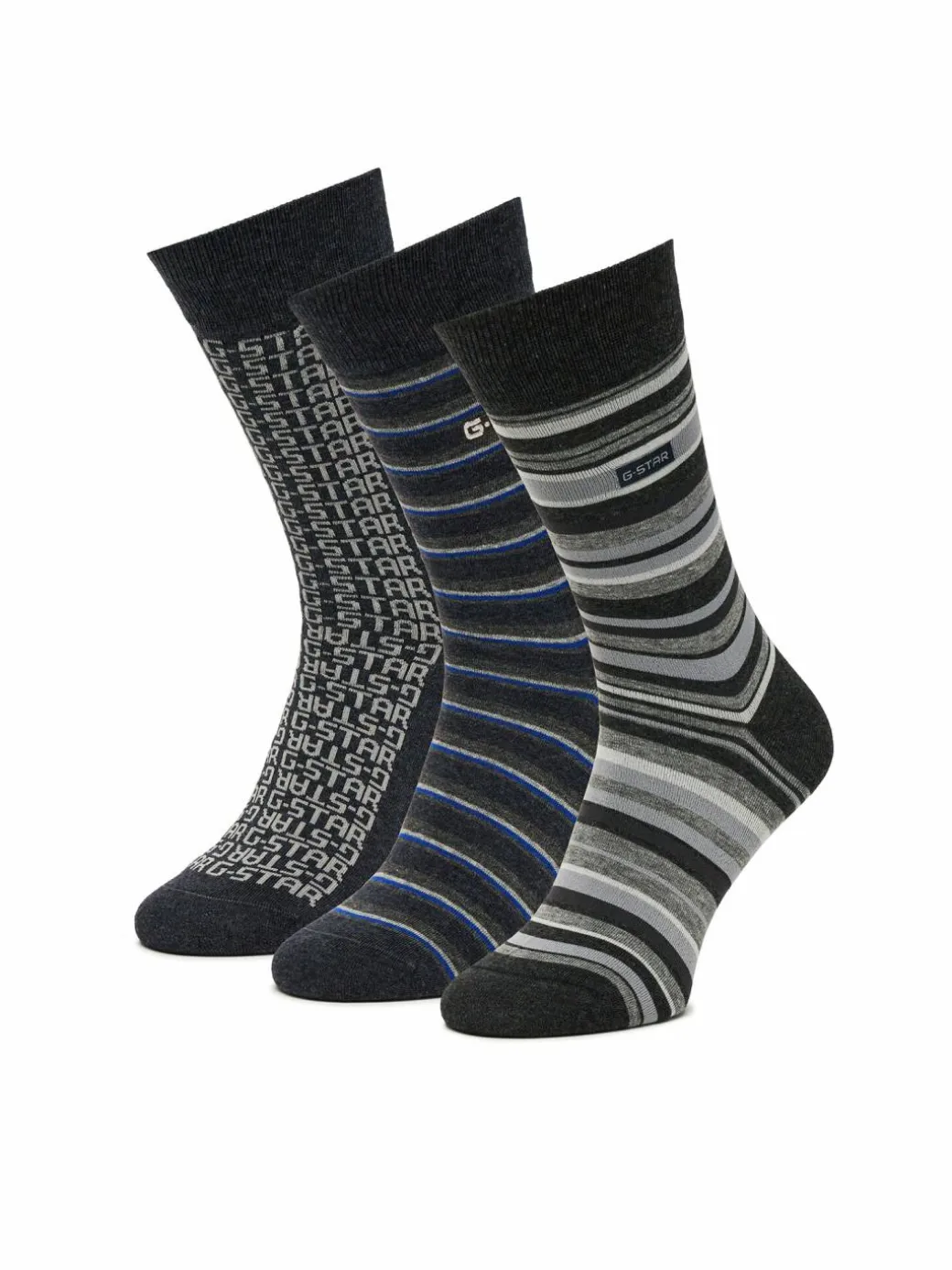 Pedulini AS_G-STAR_W_047_SS25 (3-PACK) Nero