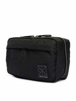 Pochette per cosmetici Emblem Aop Washbag LV04D1208G Nero