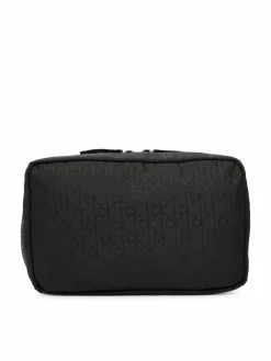 Pochette per cosmetici Emblem Aop Washbag LV04D1208G Nero
