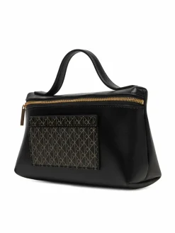 Pochette per cosmetici Emblem Aop Beauty Case Giftset LV04F1102G Nero