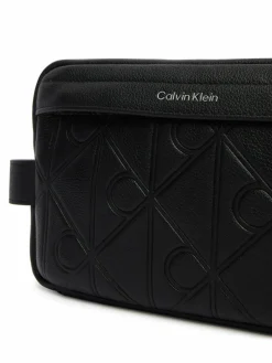 Pochette per cosmetici Xl Emblem Aop Embo?Ss Dopp Kit LV04D1179G Nero