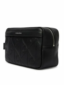 Pochette per cosmetici Xl Emblem Aop Embo?Ss Dopp Kit LV04D1179G Nero