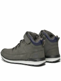 Polacchine Logo Astos Md Ev Kid 371B8CW Grigio