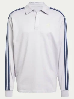 Polo adicolor Rugby JC9916 Viola Regular Fit