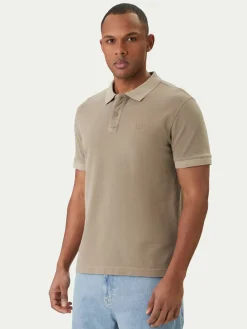 Polo Ambrosian 30045619 Beige Modern Fit