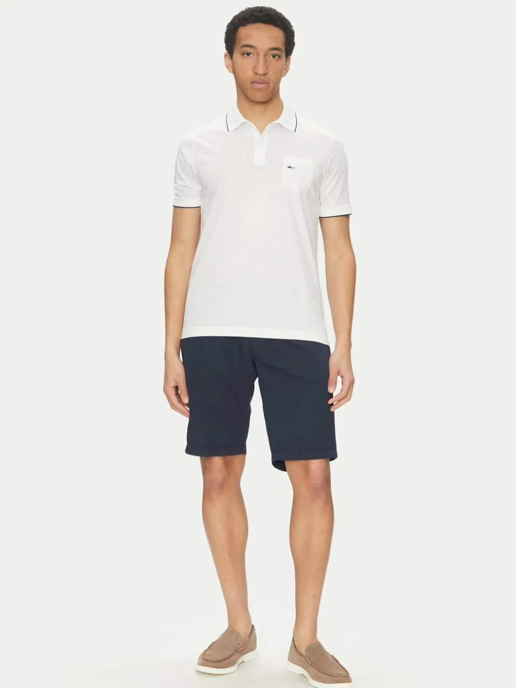 Polo 25411209 Bianco Regular Fit