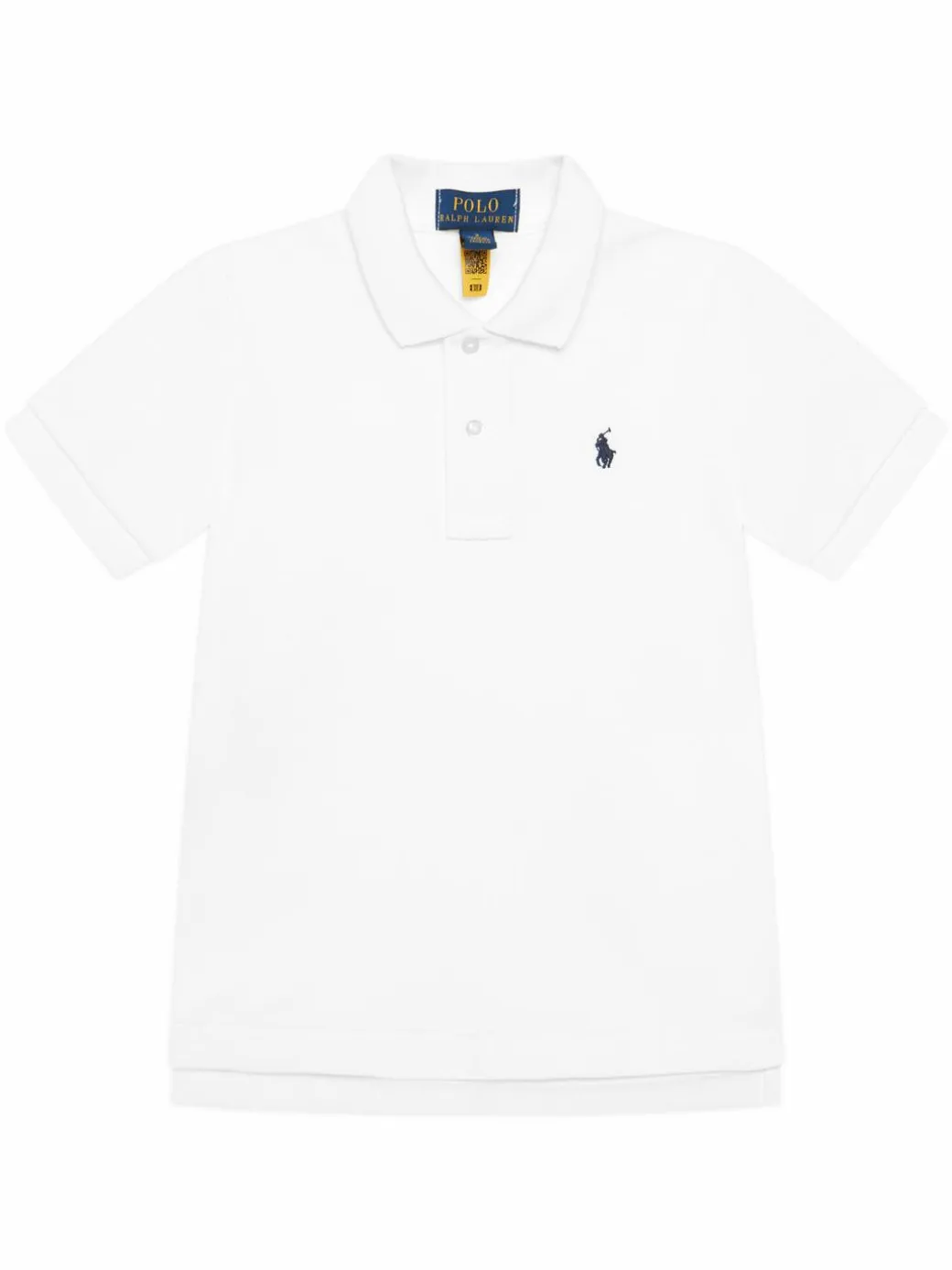Polo 322603252 Bianco Regular Fit