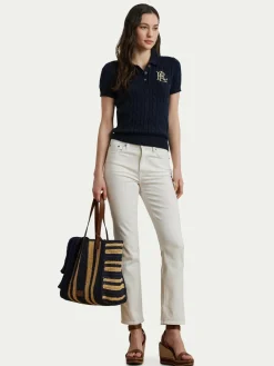 Polo 200932224002 Blu scuro Slim Fit