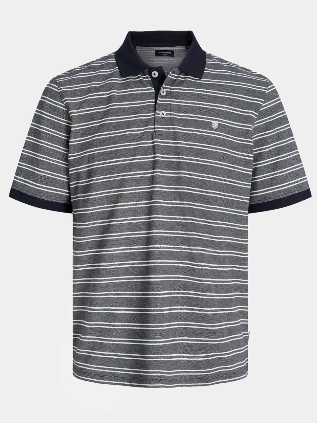 Polo Bluwin 12170931 Grigio Regular Fit