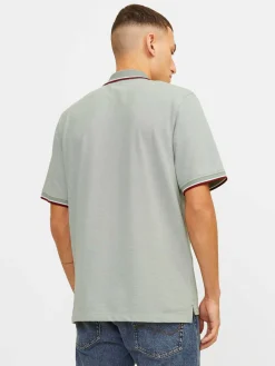 Polo Bluwin 12169064 Grigio Regular Fit