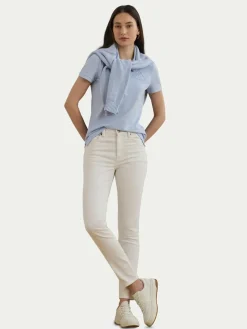 Polo 200966129001 Celeste Slim Fit