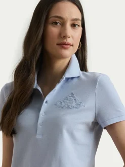 Polo 200966129001 Celeste Slim Fit