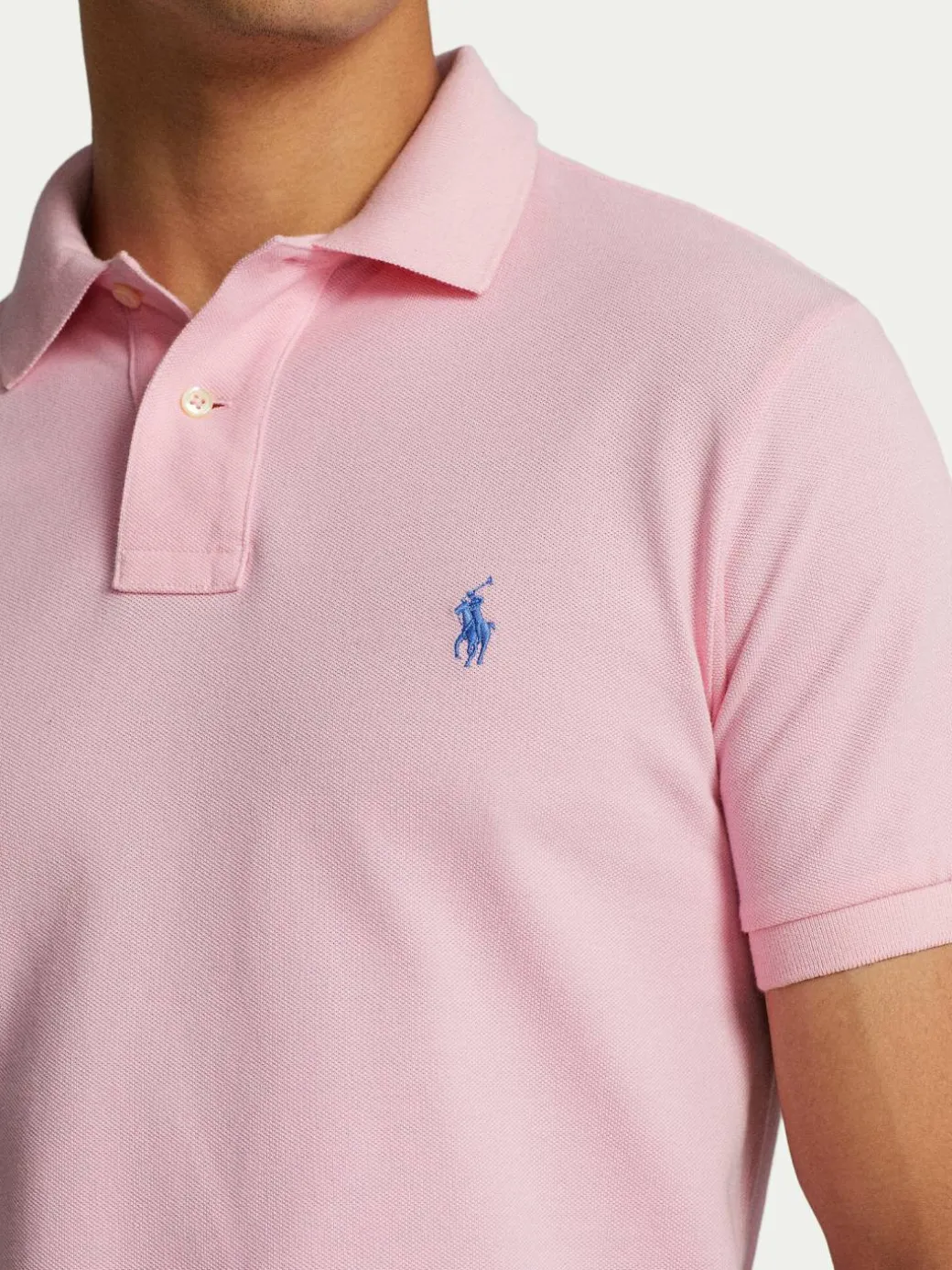 Polo Core Replen 710795080 Rosa Slim Fit