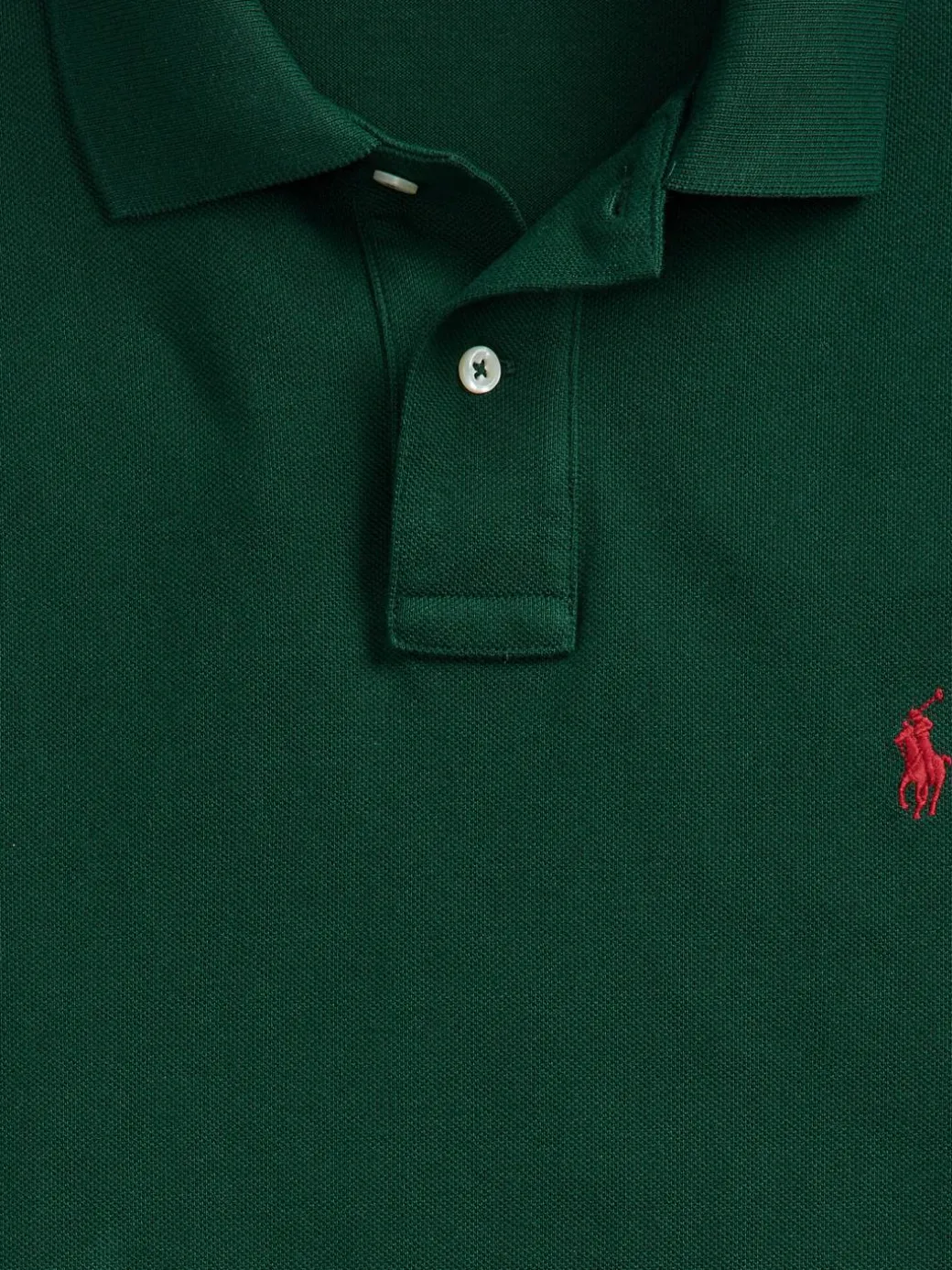 Polo Core Replen 710782592 Verde Custom Slim Fit