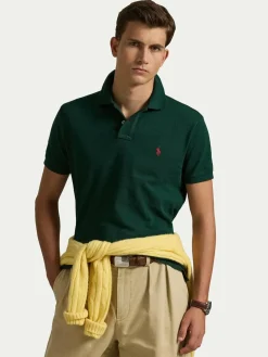 Polo Core Replen 710782592 Verde Custom Slim Fit