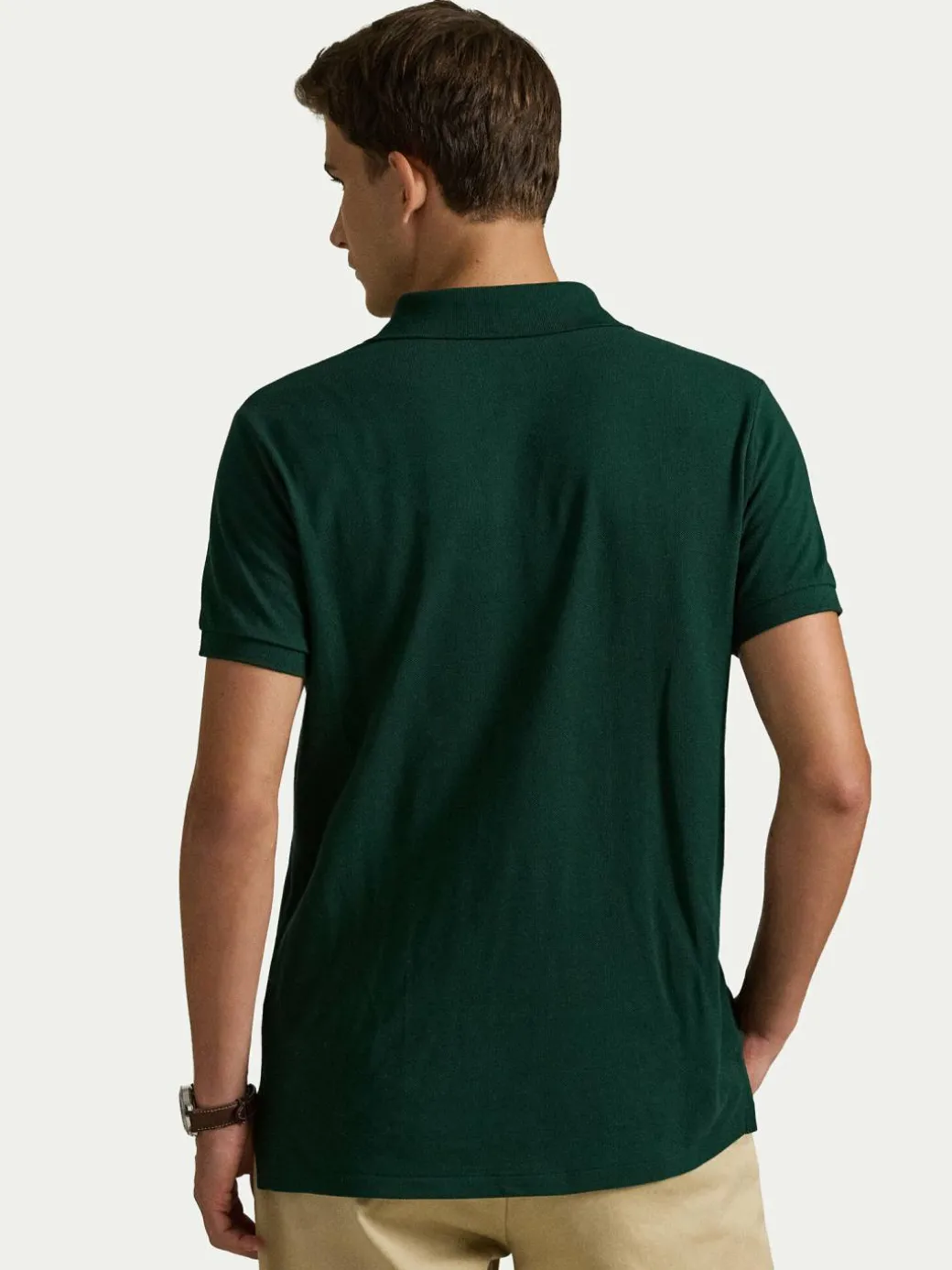 Polo Core Replen 710782592 Verde Custom Slim Fit