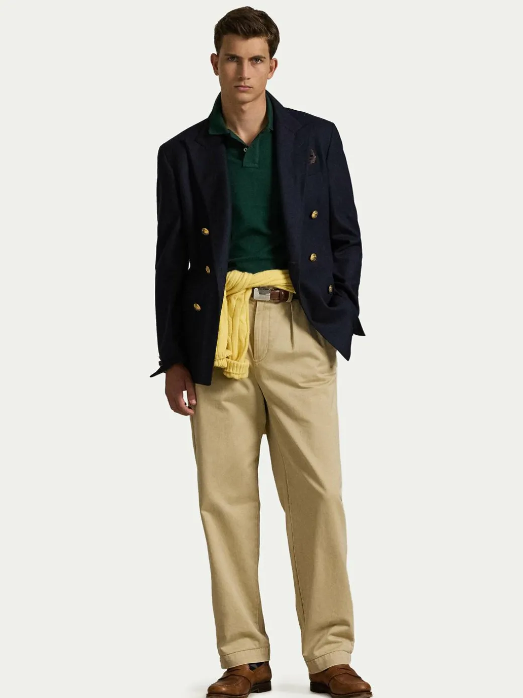 Polo Core Replen 710782592 Verde Custom Slim Fit