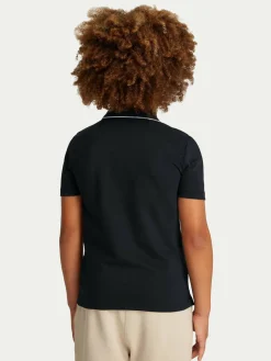 Polo Embro Logo IB0IB02370 Nero Regular Fit
