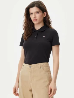 Polo Essential DW0DW20160 Nero Slim Fit