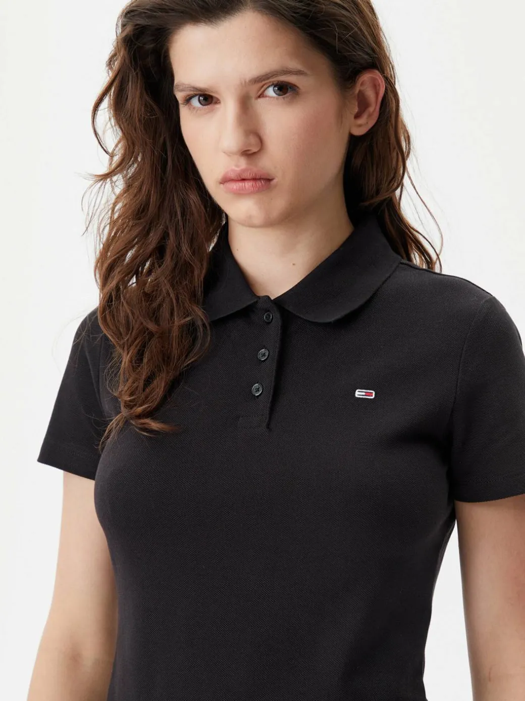 Polo Essential DW0DW20160 Nero Slim Fit
