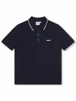 Polo J25P26 D Blu scuro Regular Fit