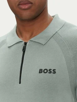 Polo K_Perform-Max_Pl 50537146 Verde Slim Fit