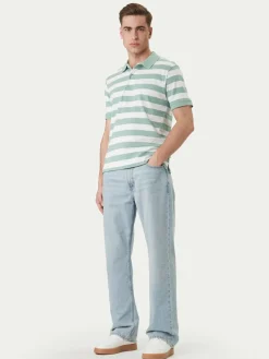 Polo M6GP00 KCOT1 Verde Regular Fit