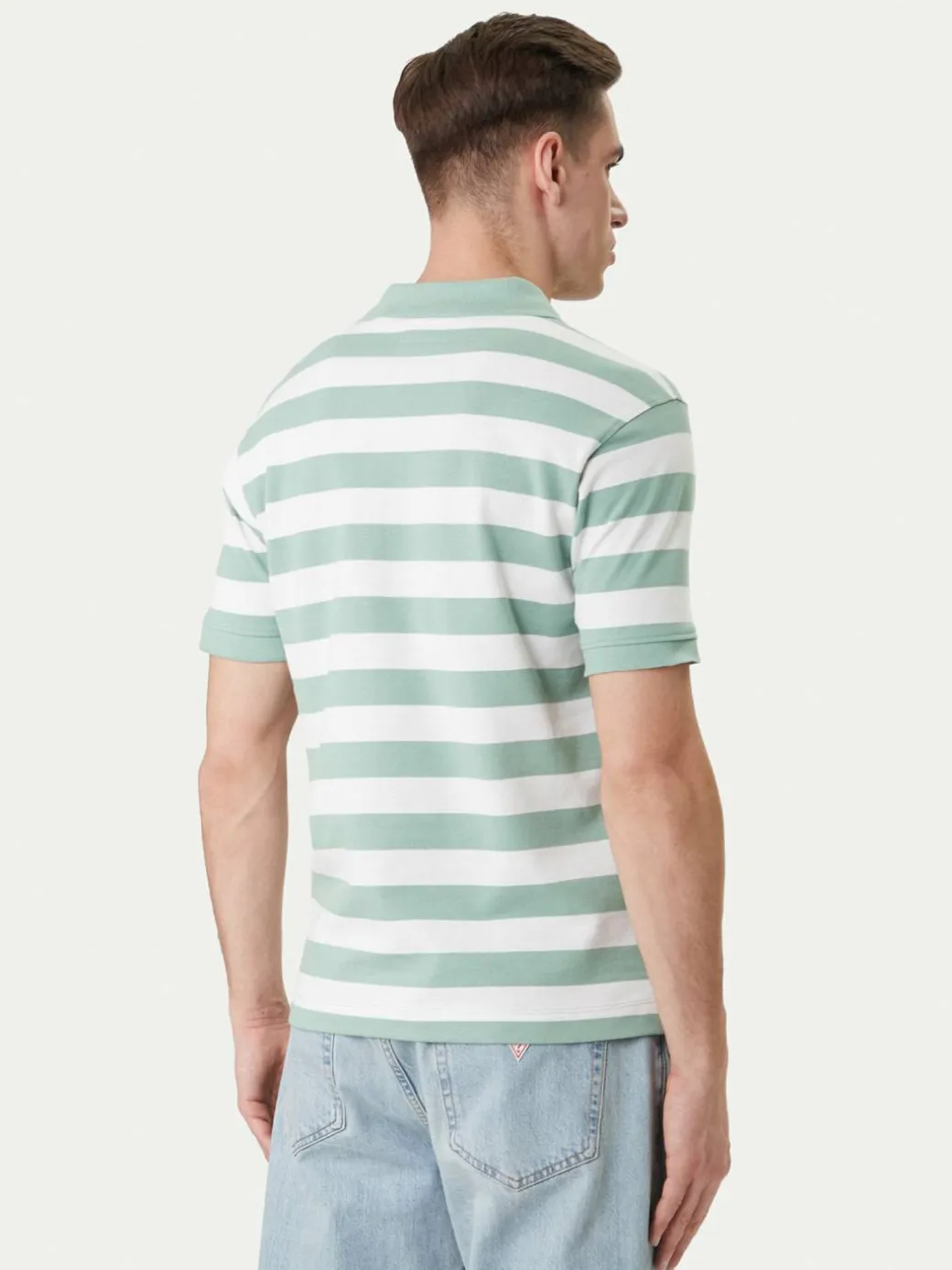 Polo M6GP00 KCOT1 Verde Regular Fit