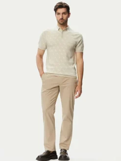 Polo M6YR10 Z0915 Beige Regular Fit