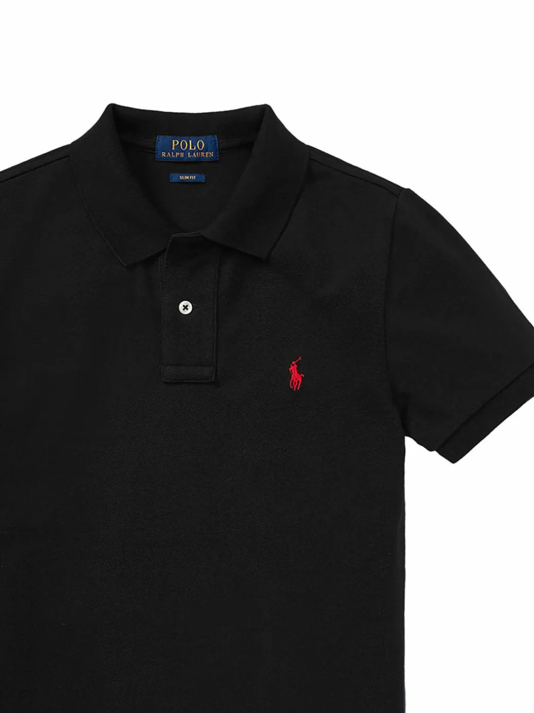 Polo 323547926001 Nero Slim Fit