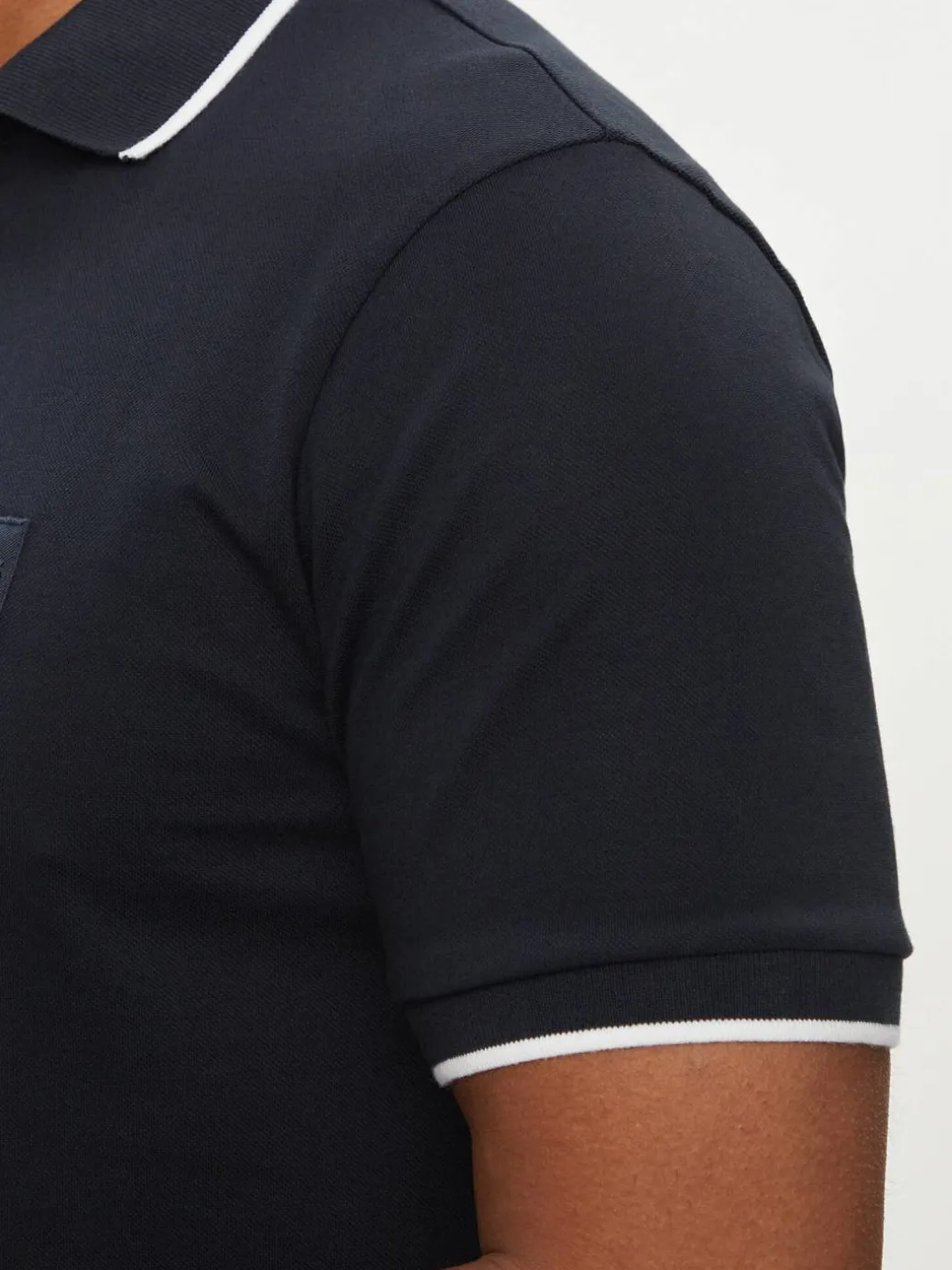 Polo Passertip 50507699 Blu scuro Slim Fit